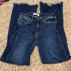 Flying monkey mid ride flare pants